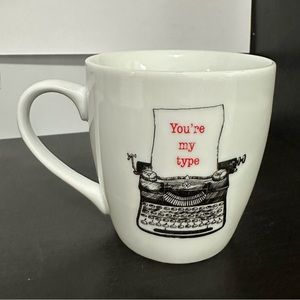 Typewriter mug